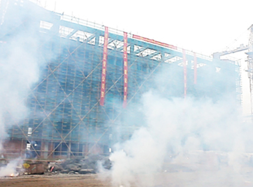 南京歐陸全資子公司 ——“中智產(chǎn)業(yè)園”全面封頂