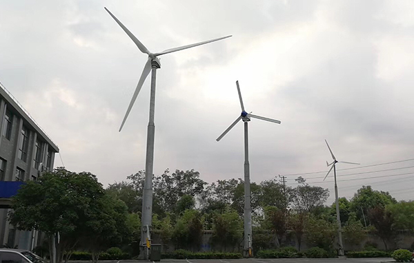 歐陸電氣50KW風力發(fā)電機展示